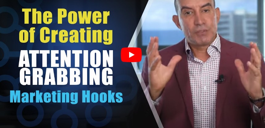 The power of attention grabbing marketing hooks - video